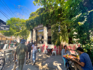 people on terrace trendy SOHO Buenos Aires